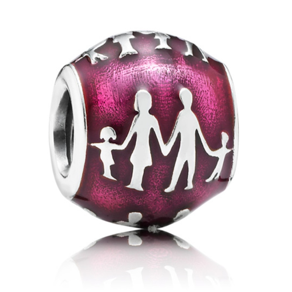 Retired PANDORA ‘Family’ Bead